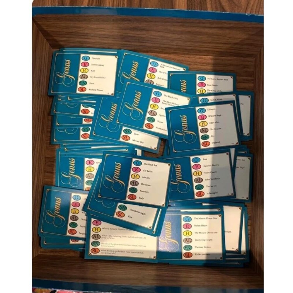 Vintage Trivial Pursuit Card Bundle